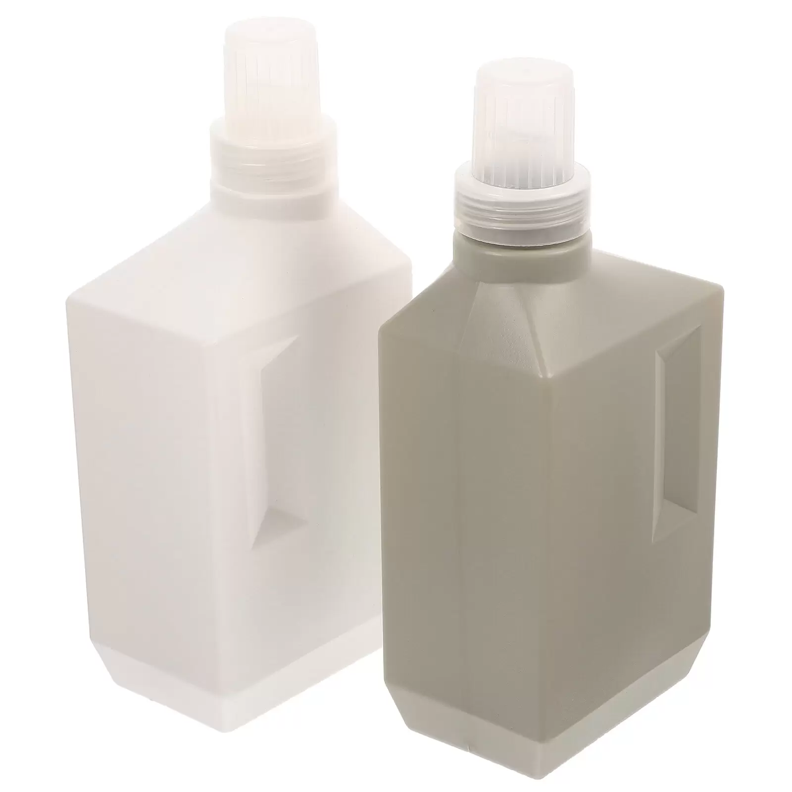 2Pcs Large Laundry Detergent Bottles Refillable Soap Containers Travel Shampoo Storage Bottles