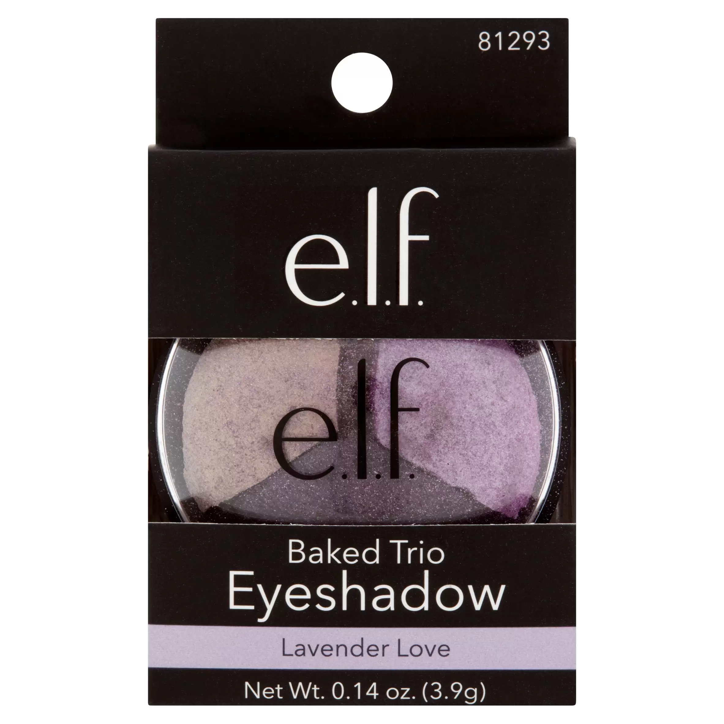 e.l.f. Studio Baked Eyeshadow Trio. 81293 Lavender Lover. 0.14 oz