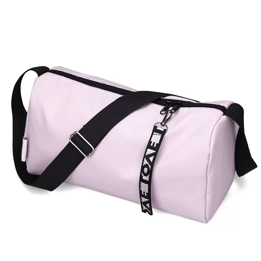 Multifunctional Duffel Bag Gym Bag Hand Luggage Bag for Women Men (Purple)