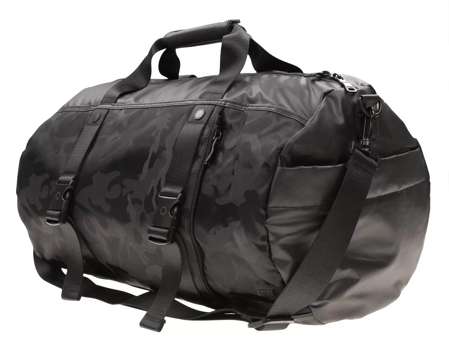 Pajar Camo Print Duffle Bag. Black