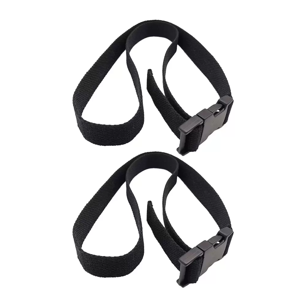 2pcs Golf Trolley Cart Bag Straps Webbing Fastener Belt Repalcement & Quick Release Buckle - Adjustable & Durable