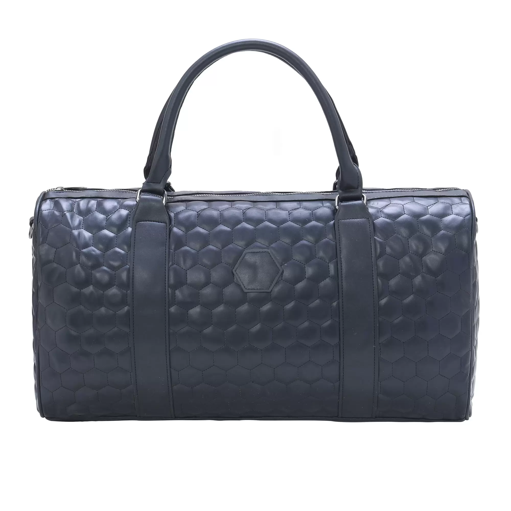 T.SHEEP Luxury Women's Quilted Leather PU Weekender Travel Duffel Bag