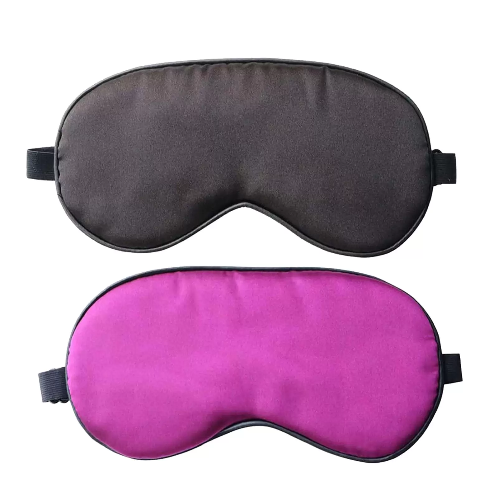 Sleep Mask Silk Blackouted Soft Travel Mask with Adjustable Strap Sleep Eye Mask