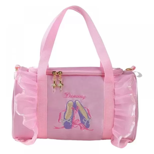 Kids Dance Bag Gymnastics Bag - Little Girls Duffle Bags - Dance Bags for Girls