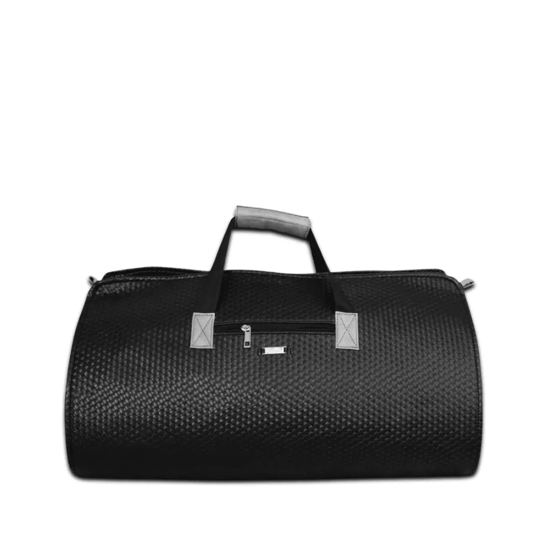 The Black & Grey Business Traveler by Strutt The Unisex Duffle bag specially designed for work travel