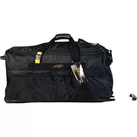 A. Saks Travel/Luggage Case (Rolling Duffel) Travel Essential. Black