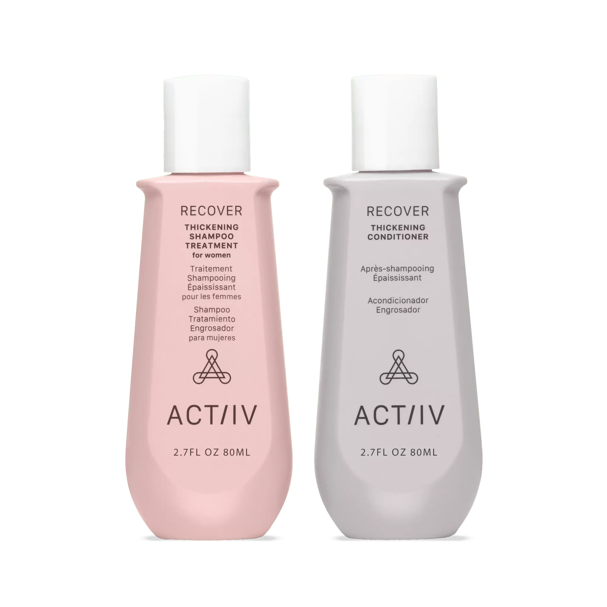 ACTiiV Hair Science RECOVER WOMEN 2.7 OZ. TRAVEL SIZE DUO