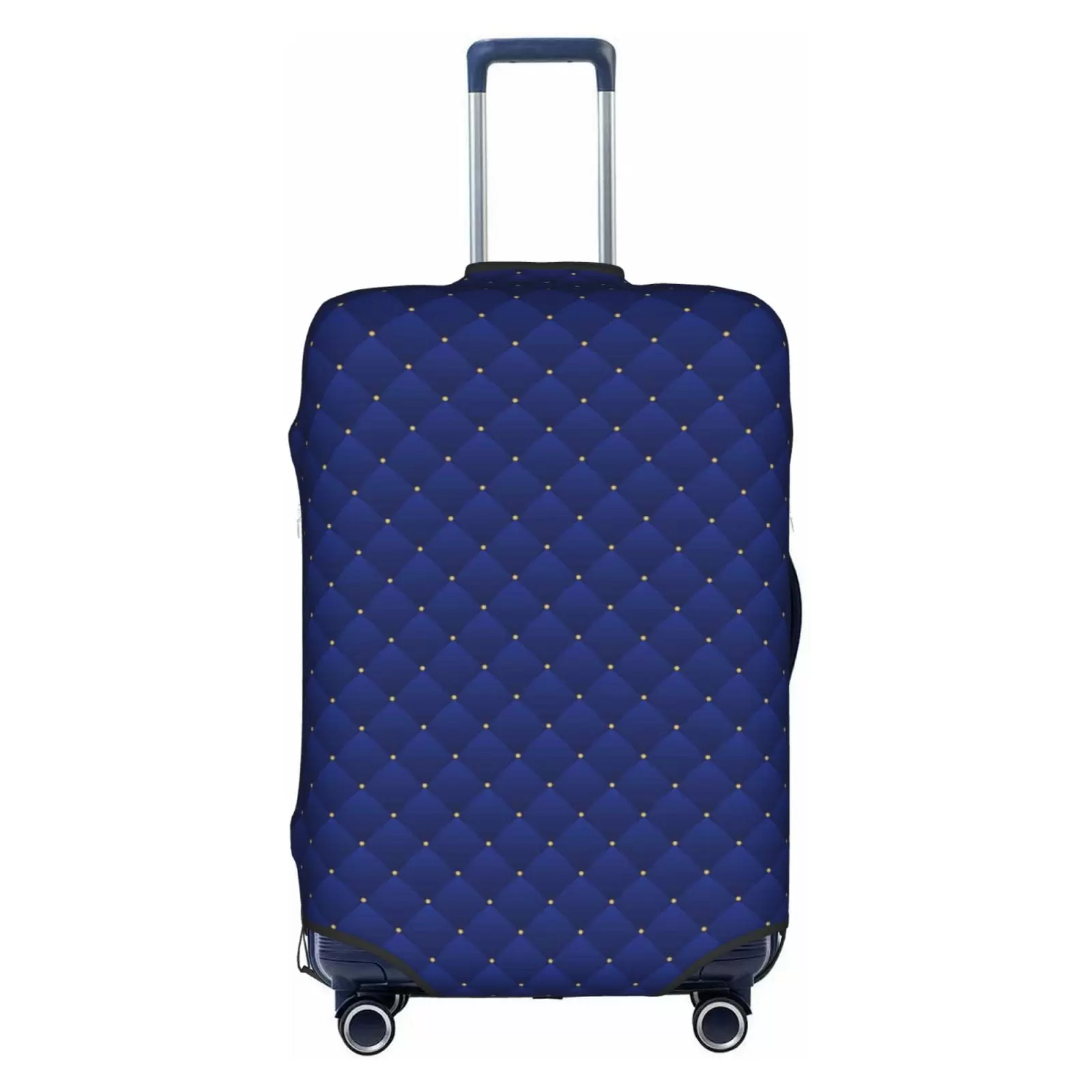 Adobk Navy Blue Luggage Protector Suitcase Cover. Stretch Suitcase Cover. Washable Luggage Covers For Suitcase For Women And Men. Travel Accessories-Small