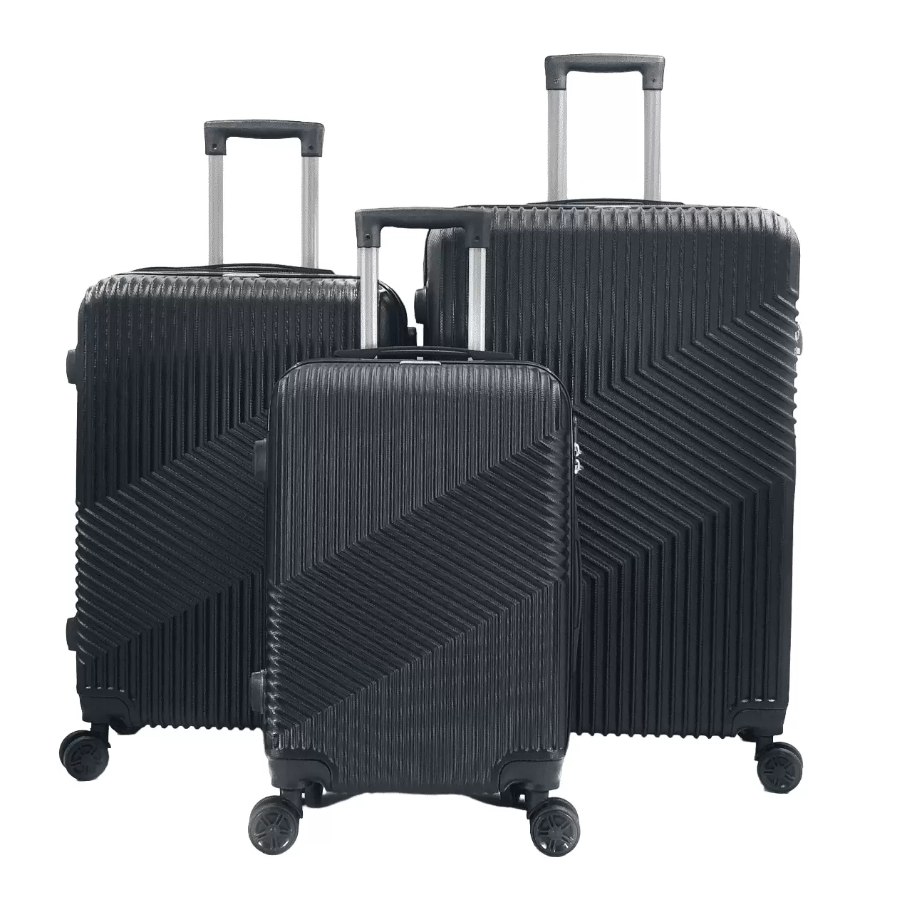 Aida ABS Hard shell Lightweight 360 Dual Spinning Wheels Combo Lock 28 24. 20 3 Piece Luggage Set