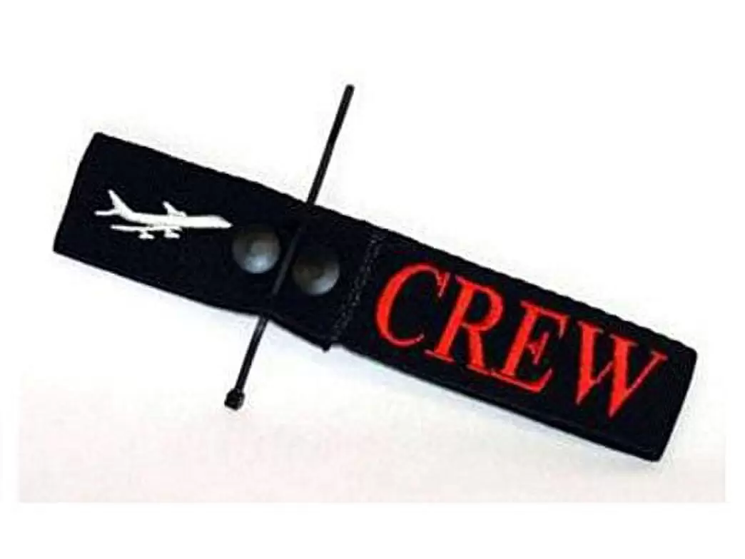 Airline Crew Bag Tag - Embroidered