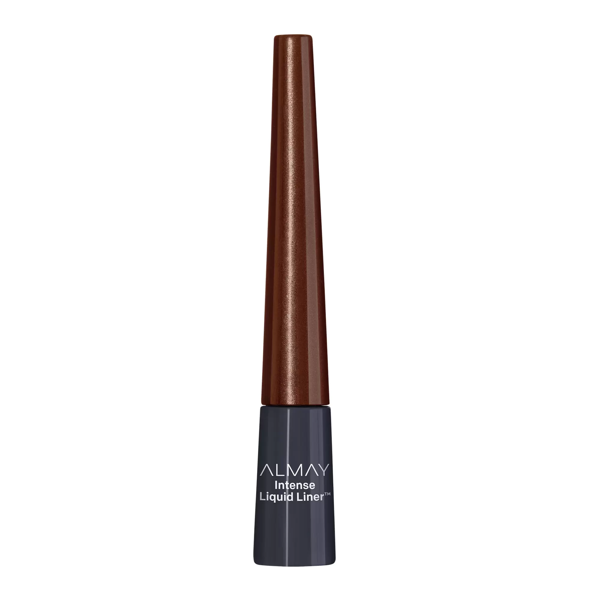 Almay Intense Liquid Eyeliner. Waterproof and Longwearing. Hypoallergenic. Cruelty Free. Fragrance Free. Ophthalmologist Tested. 224 Brown Topaz. 0.08 oz