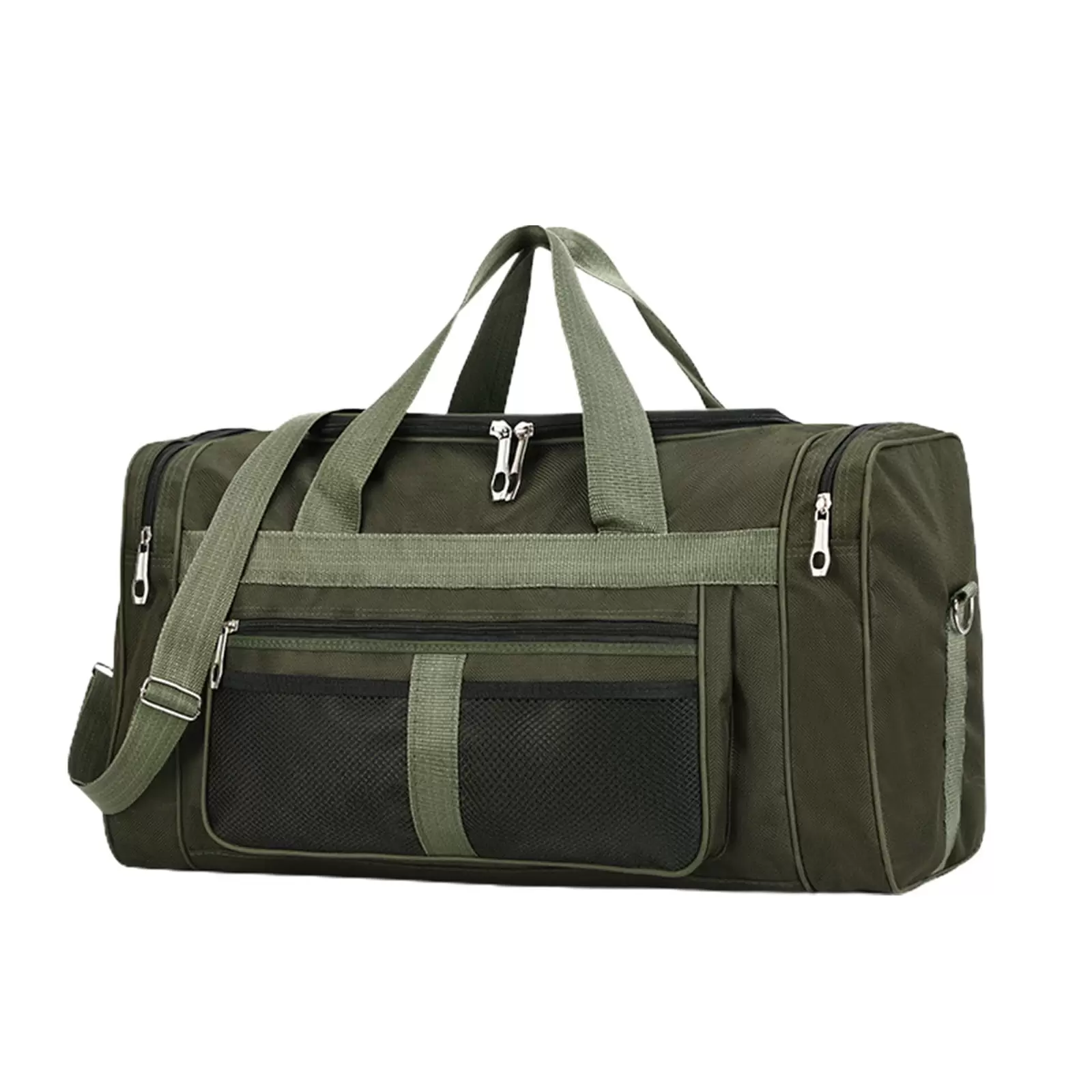 Amacok Duffle Bag with Adjustable Strap. Foldable Travel Duffel Bags for Men Women. Waterproof Duffel Bags