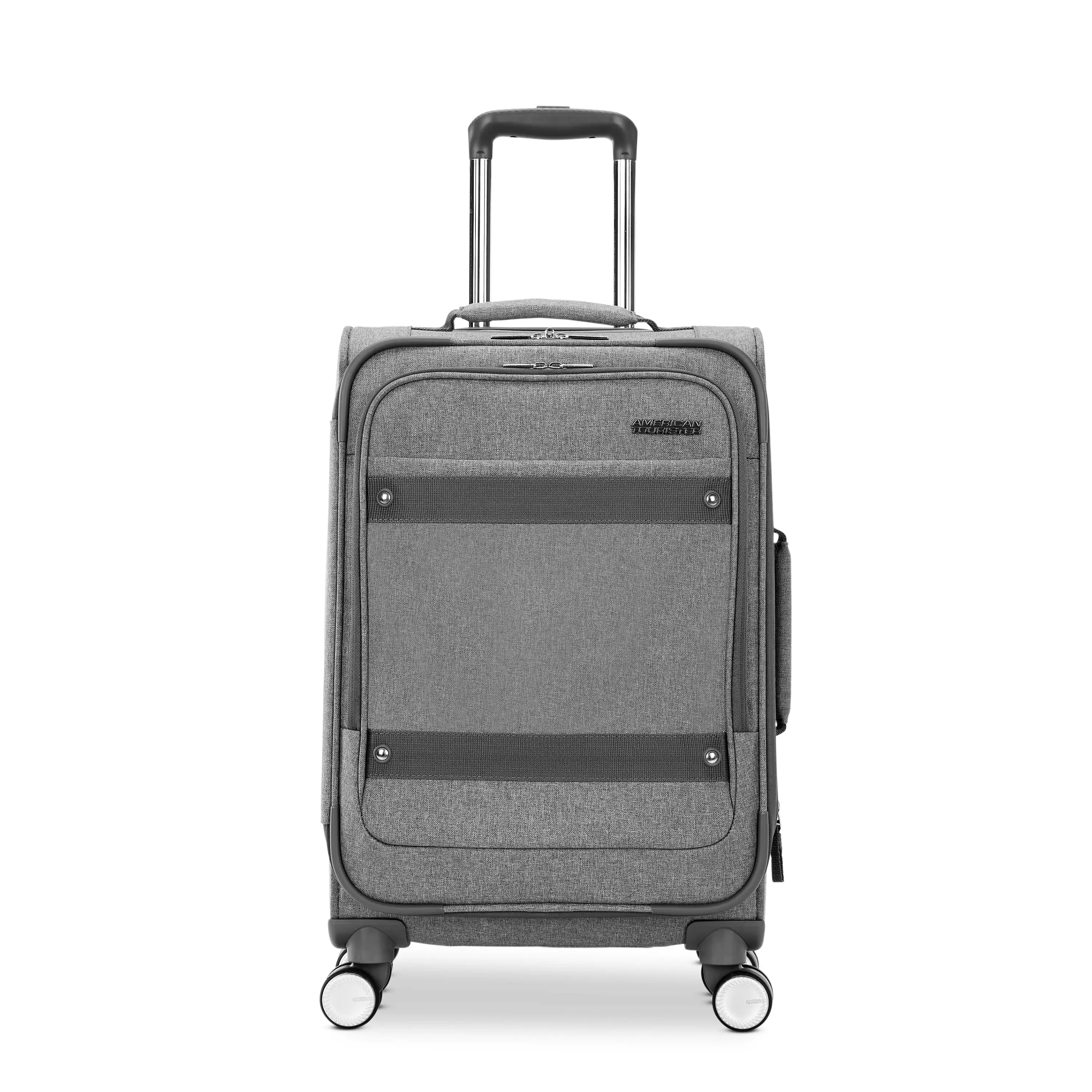 American Tourister Whim 21 Softside Carry-on Spinner Luggage One Piece - DOVE GREY