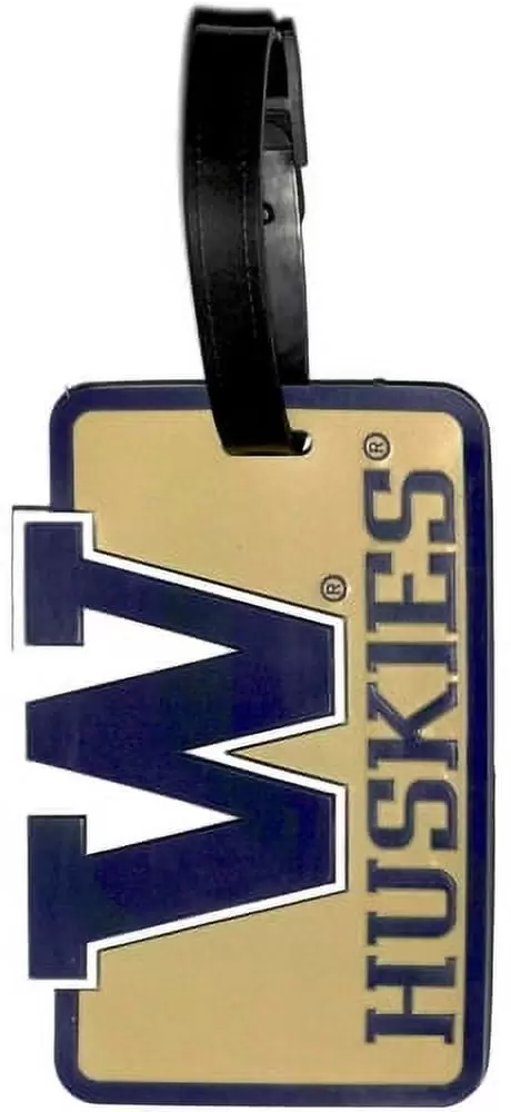 Aminco Washington Huskies Soft Luggage/Bag Tag