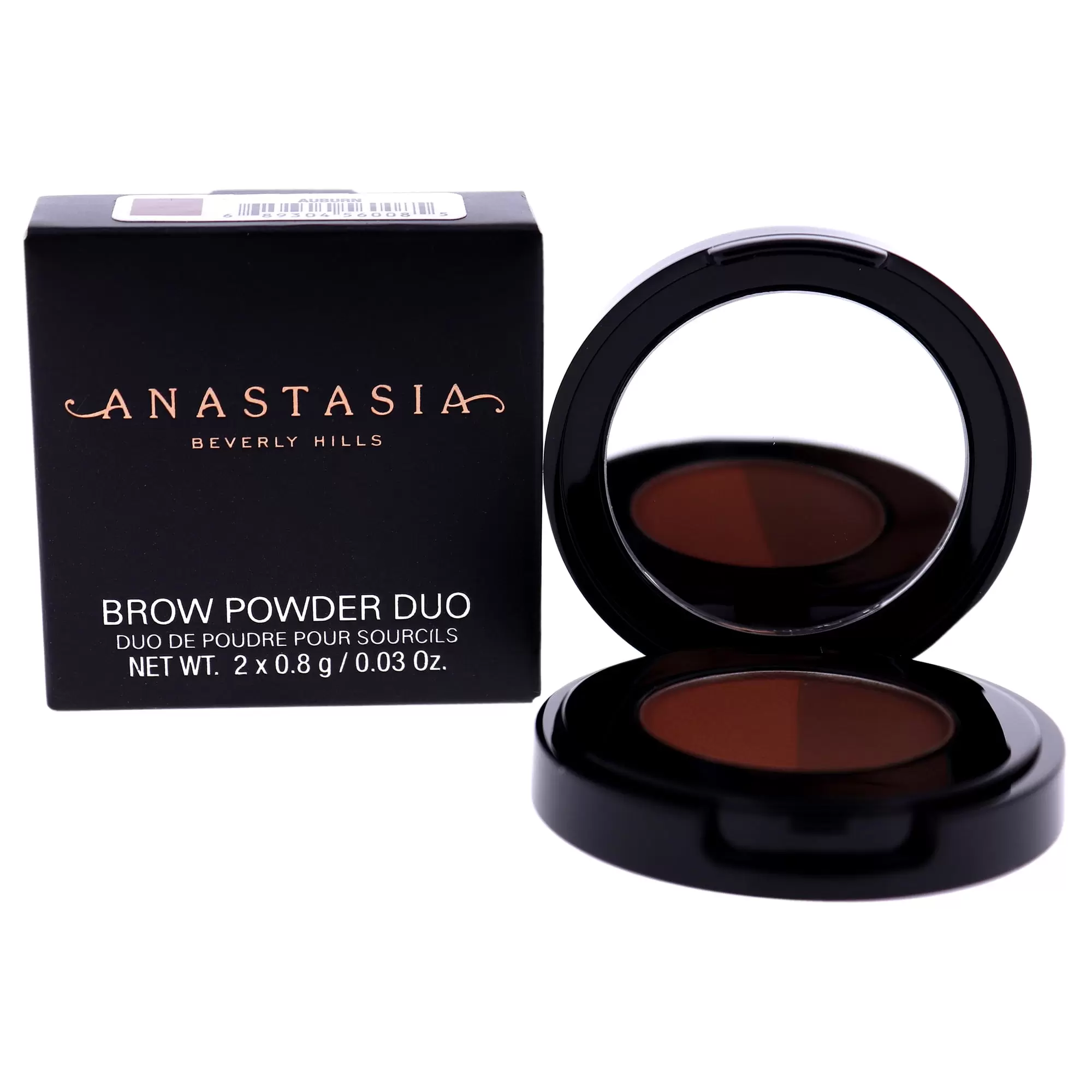 Anastasia Beverly Hills Brow Powder Duo - Auburn for Women 0.03 oz Eyebrow