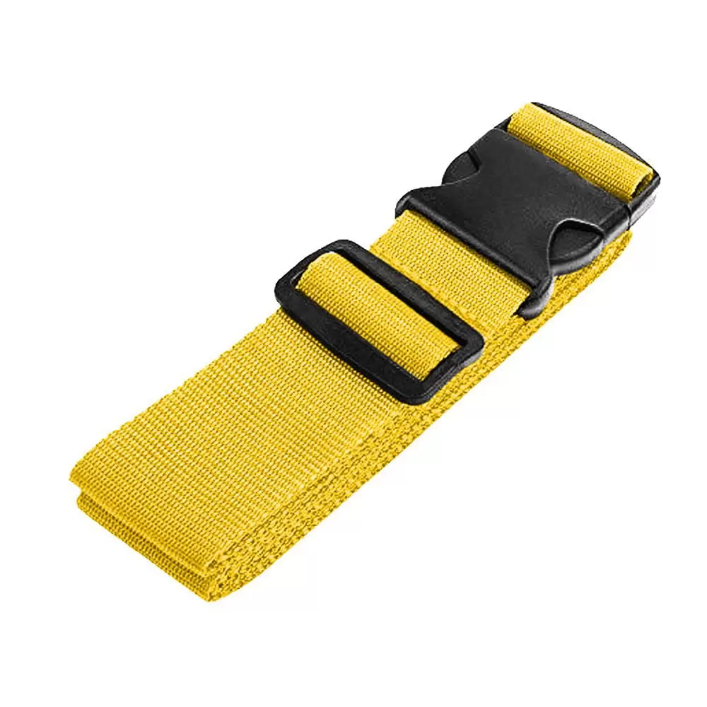 Anti-lost Packing Belt Fixed Suitcase Belts Luggage Buckle Strap Luggage Safe Straps Baggage Belts Travel Suitcase Accessories YELLOW