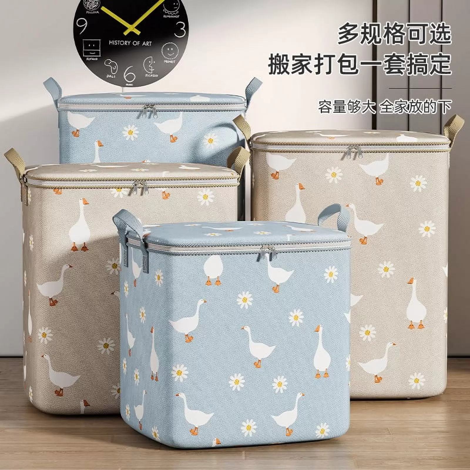 Apmemiss Clearance Clothes Quilt Storage Bag Home Large-capacity Quilt Storage Bag Dormitory School Moving Packing Bag Luggage Bag