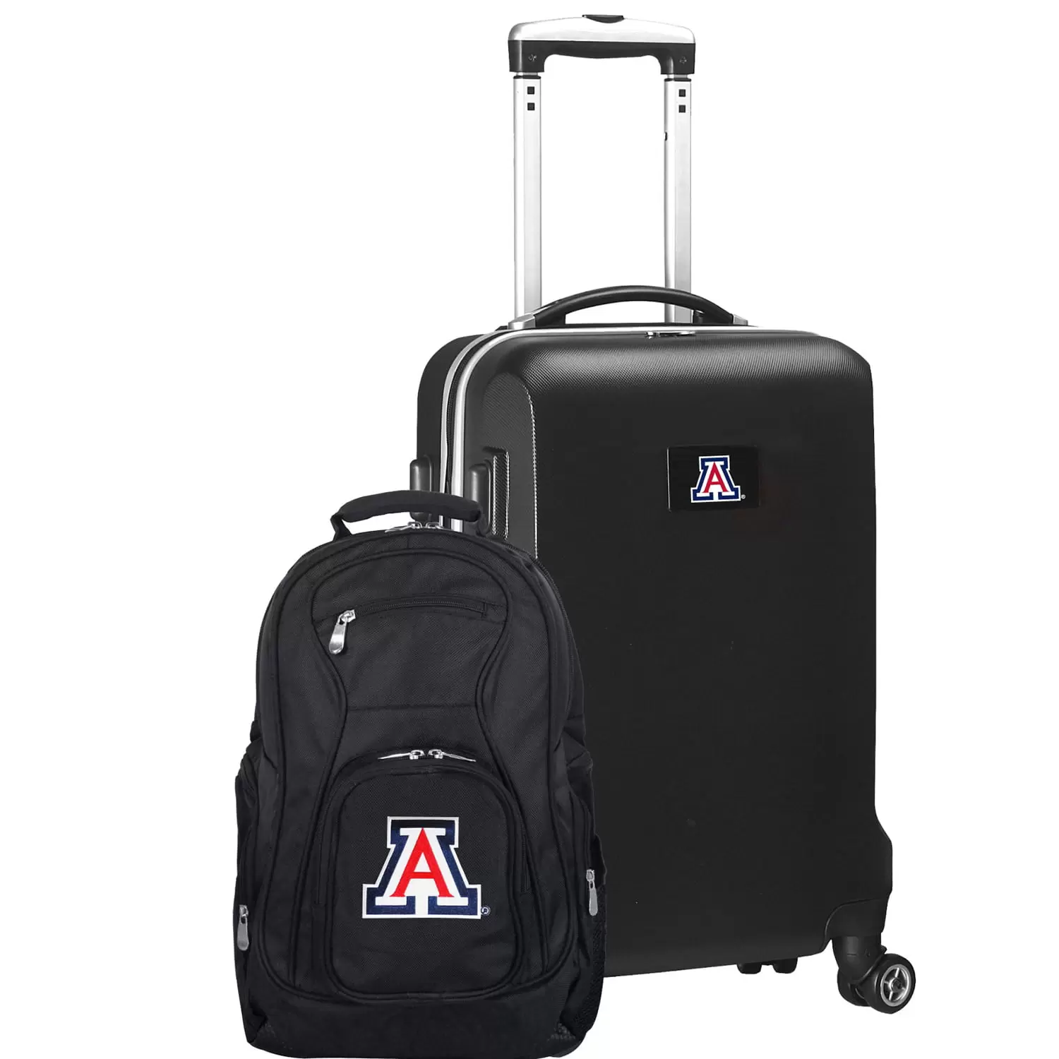 Arizona Wildcats Deluxe 2-Piece Backpack and Carry-On Set - Black