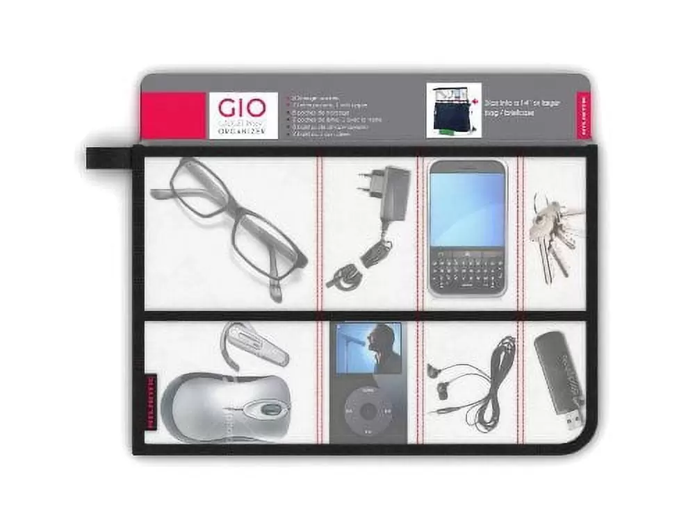 Atlantic Large GIO Electronics and Gadgets Travel Organizer