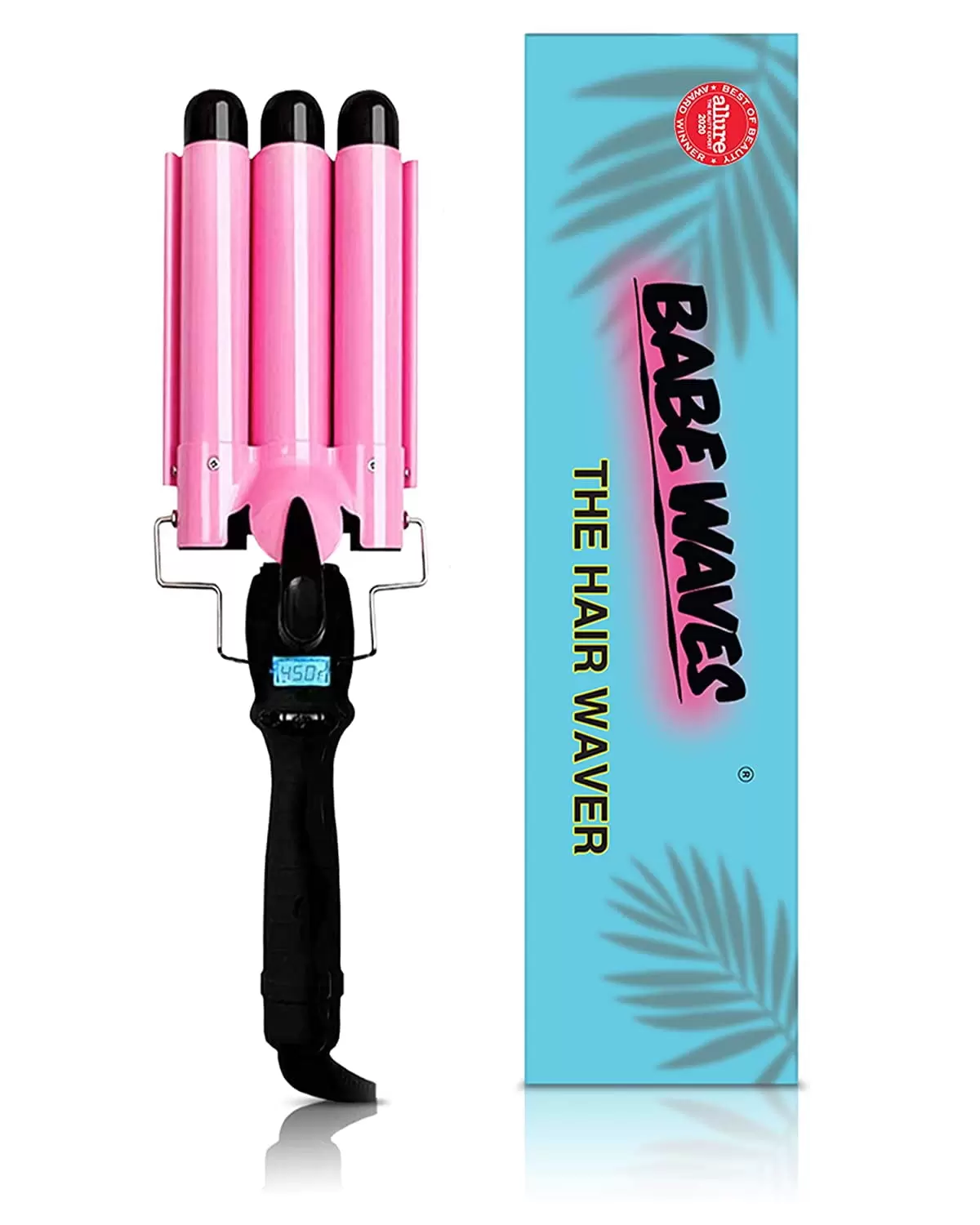 Babe Waves Hair Curling Wand | 3 Barrel Hair Waver | Trademark Beauty Ceramic