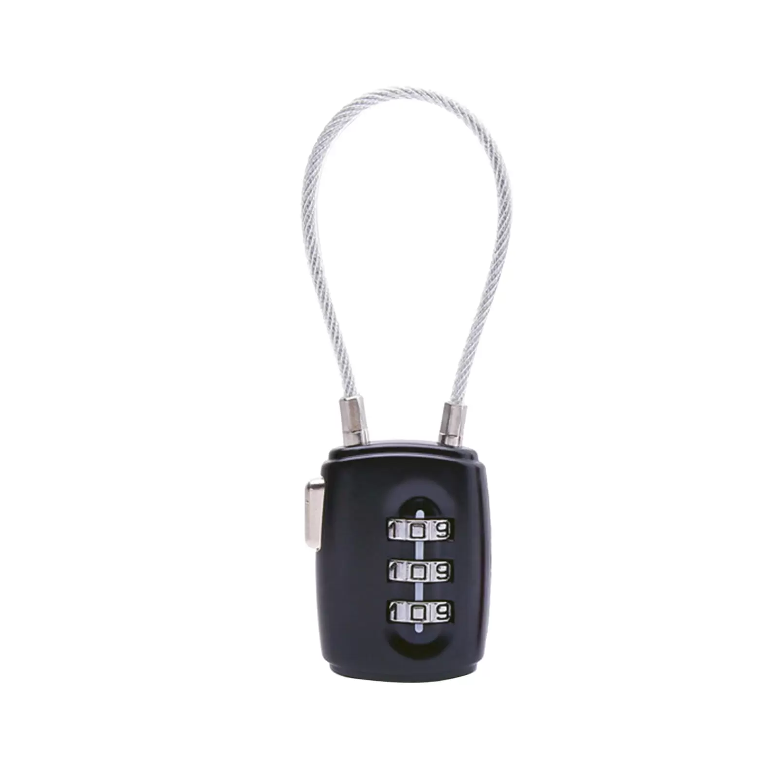 Bag Combination Lock High Grade Bag Steel Wire Lock Lock Bag Zipper Soft Wire Combination Lock