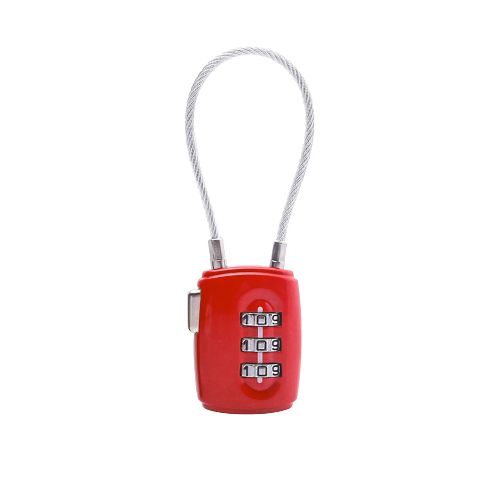 Bag Combination Lock High Grade Bag Steel Wire Lock Lock Bag Zipper Soft Wire Combination Lock