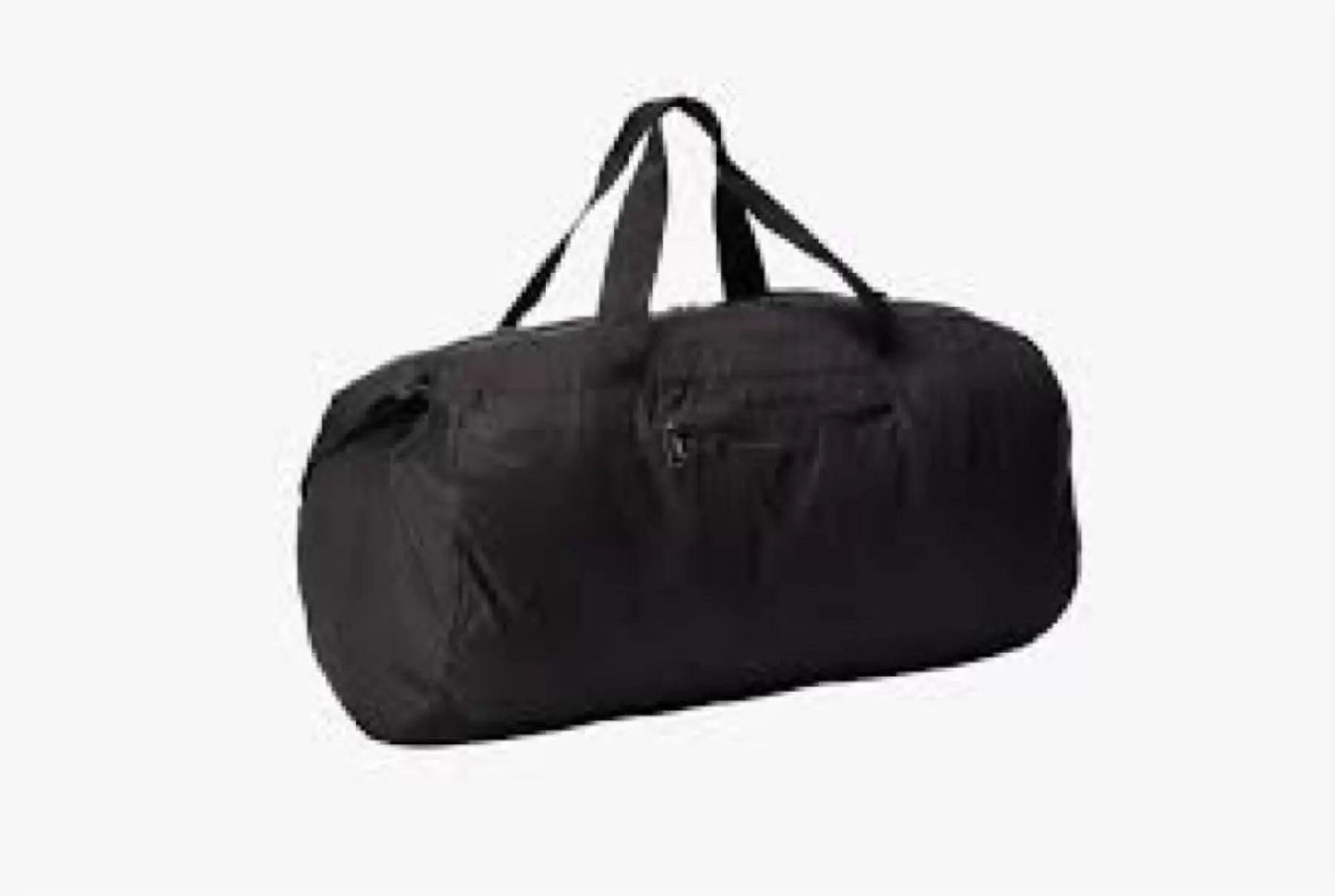 Barrel Black Duffel Bag