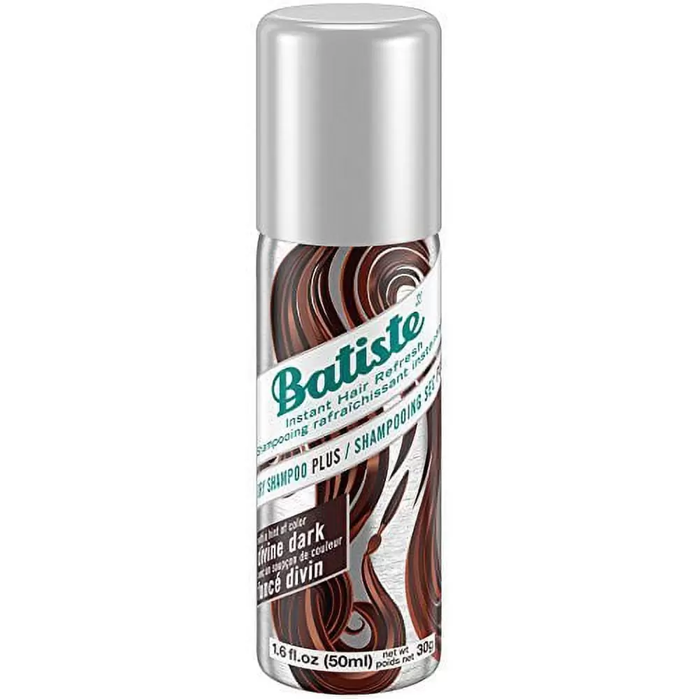 Batiste Dry Shampoo Divine Dark Mini Travel Size 1.6 oz (Pack of 1)