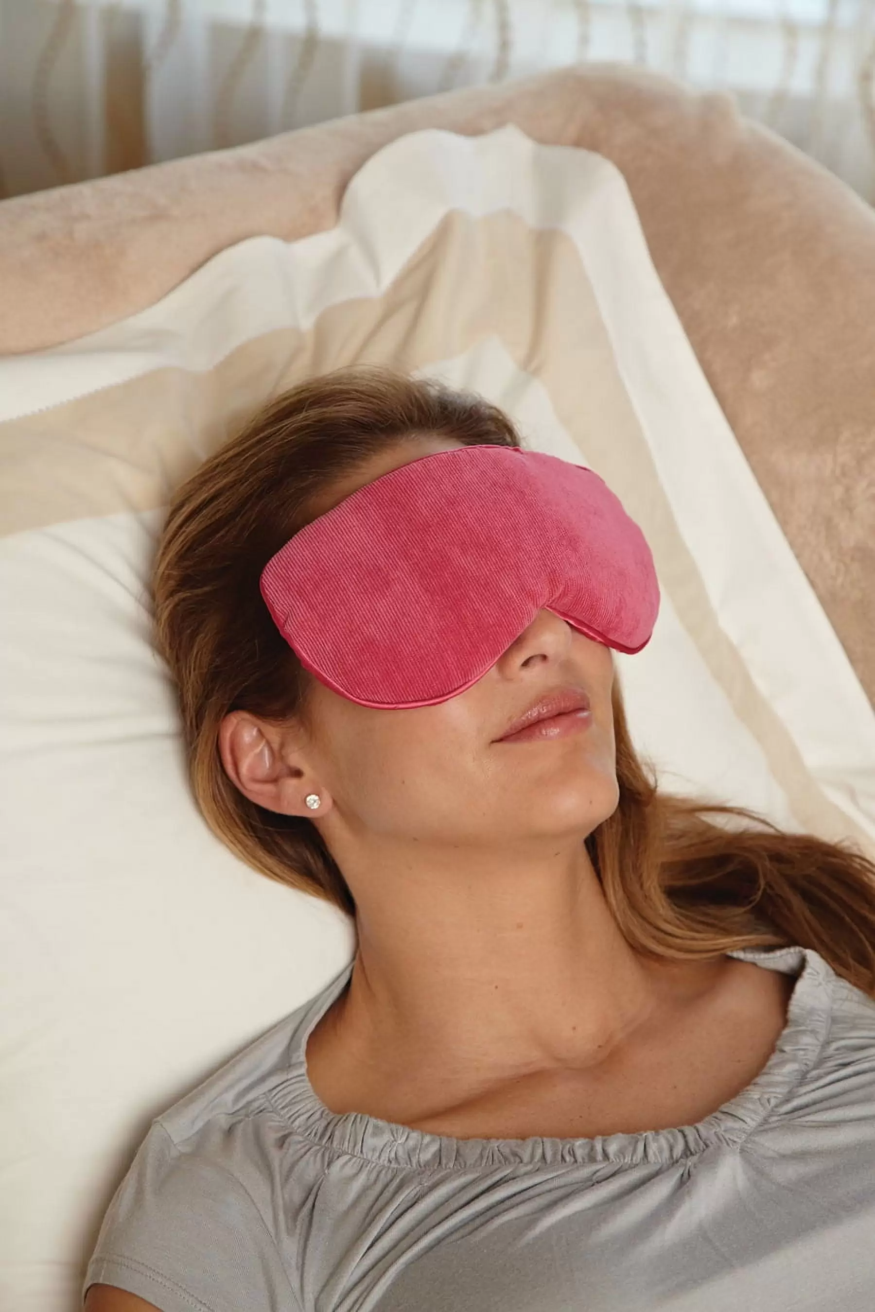 Bed Buddy Reusable Aromatherapy Eye Mask with Hot & Cold Therapy. for Migraine & Headaches