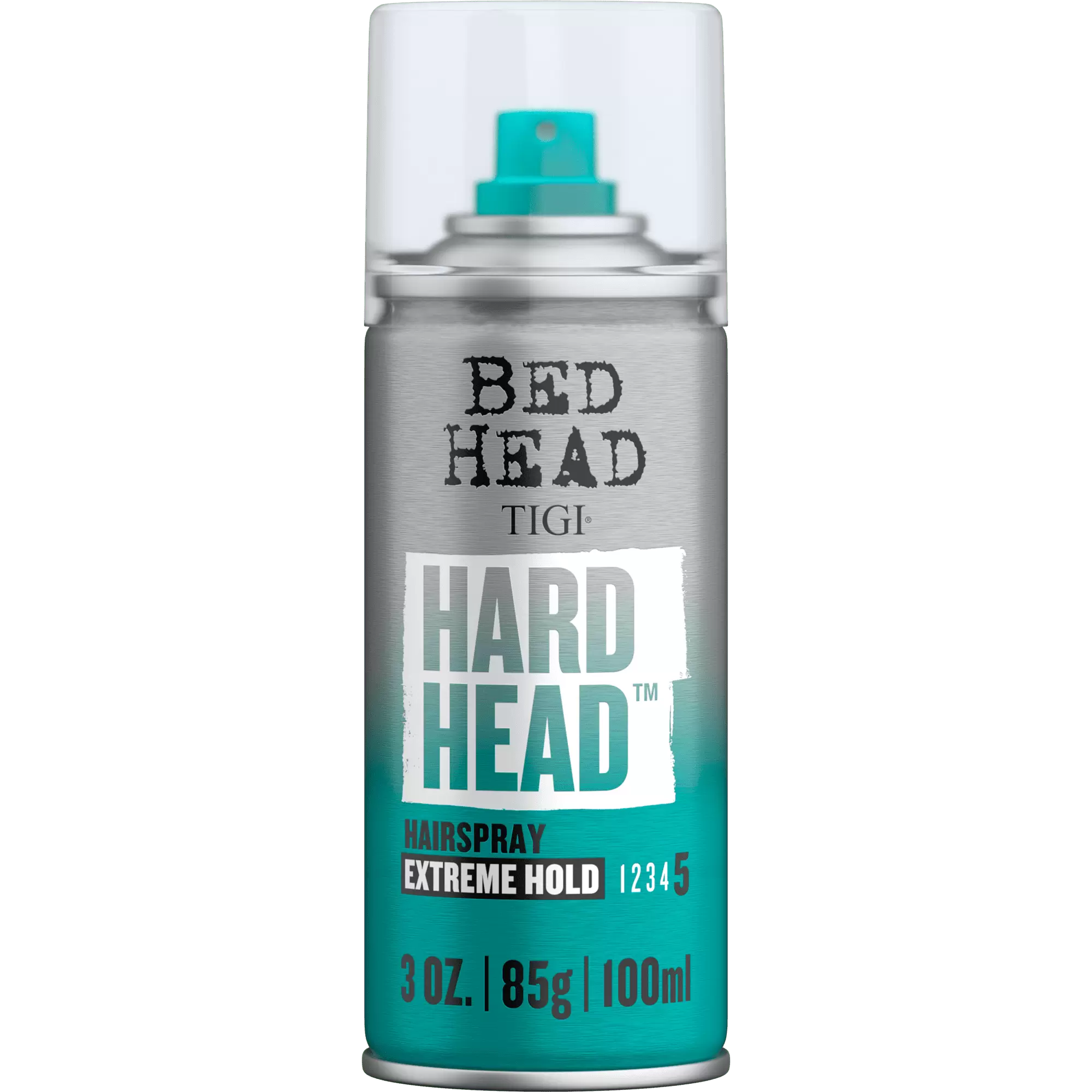 Bed Head by TIGI Hard Head Hairspray for Extra Strong Hold Travel Size 3 oz (Pack of 2)