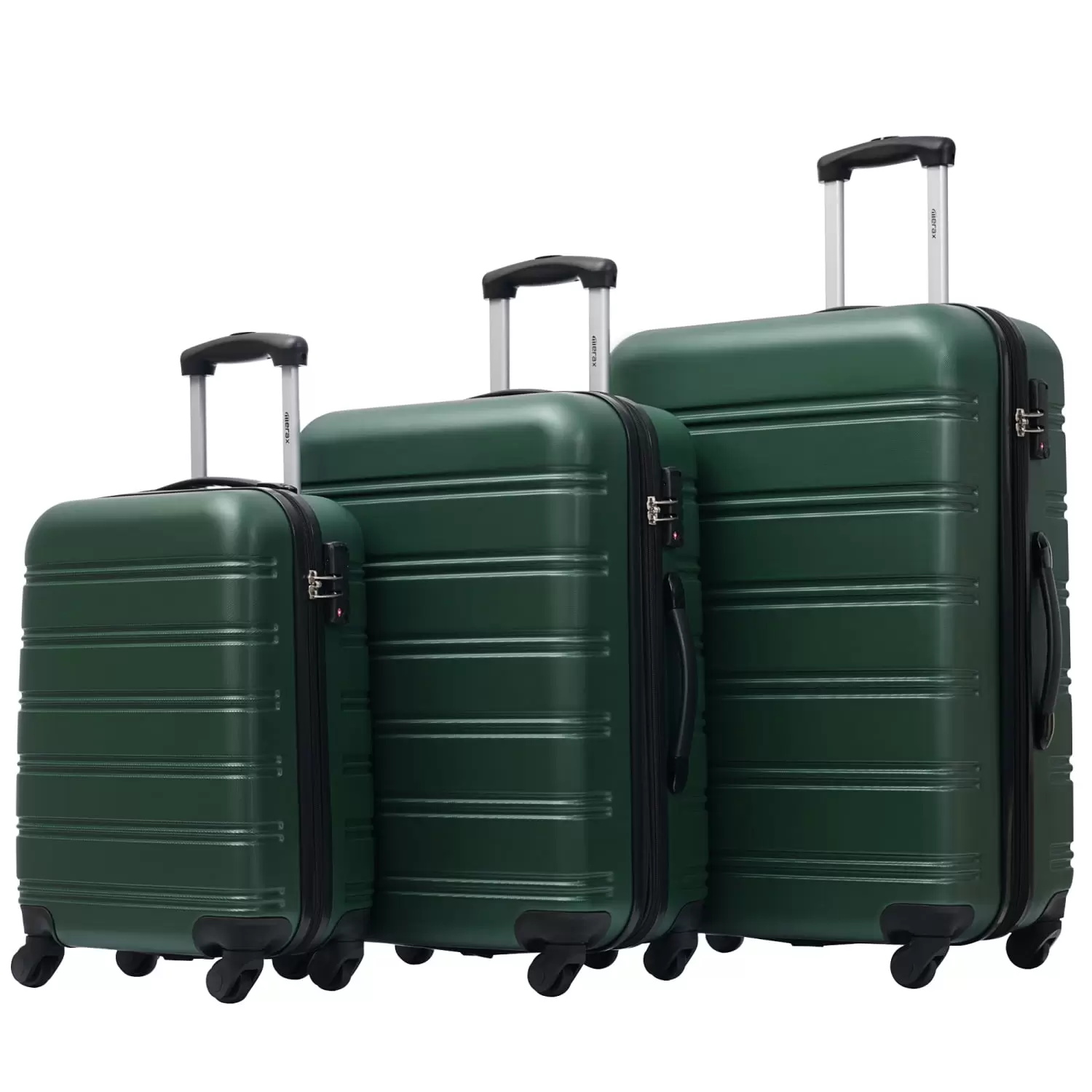 Best 3 Piece Luggage Set Hardside Spinner Suitcase with TSA Lock 20 24' 28 Available