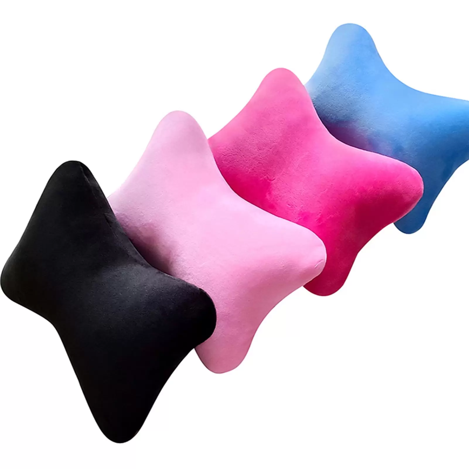 BetterZ Neck Pillow Detachable Super Soft Polyester High Elasticity Headrest Cushion for Car