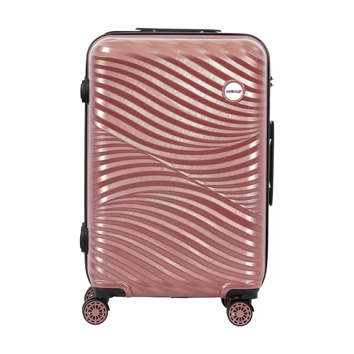 Biggdesign Moods Up Carry On Luggage. Rosegold. 20-Inch