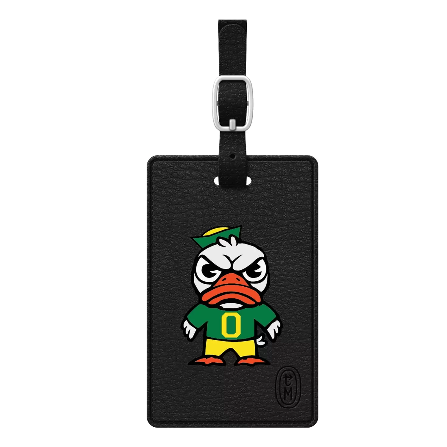 Black Oregon Ducks Classic Tokyodachi Bag Tag