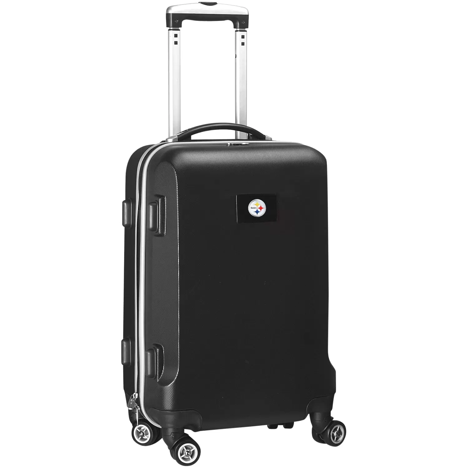 Black Pittsburgh Steelers 20 8-Wheel Hardcase Spinner Carry-On