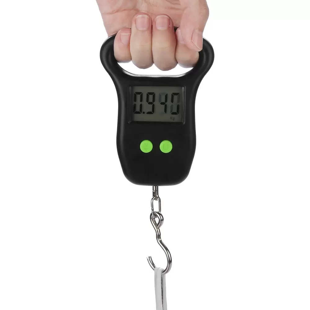 Black and Friday Deals 50kg x 10g Digital Scale for Fishing Luggage Steelyard Hanging Electronic Scale