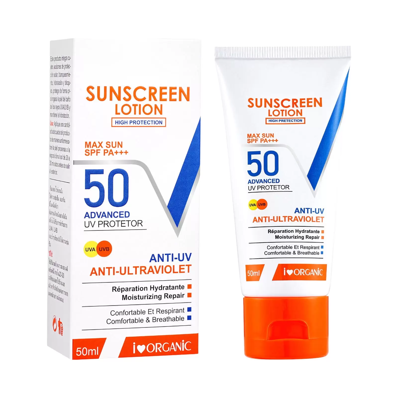 Blueek Non-Greasy Dry Face Sunscreen. Weightless Sweat Proof Travel Size Sunscreen