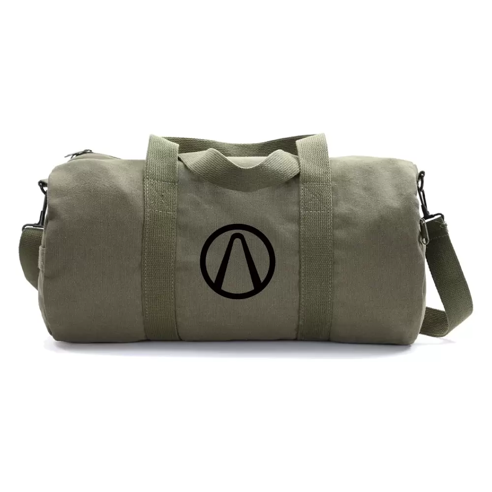 Borderlands Vault Army Heavyweight Canvas Duffel Bag in Olive