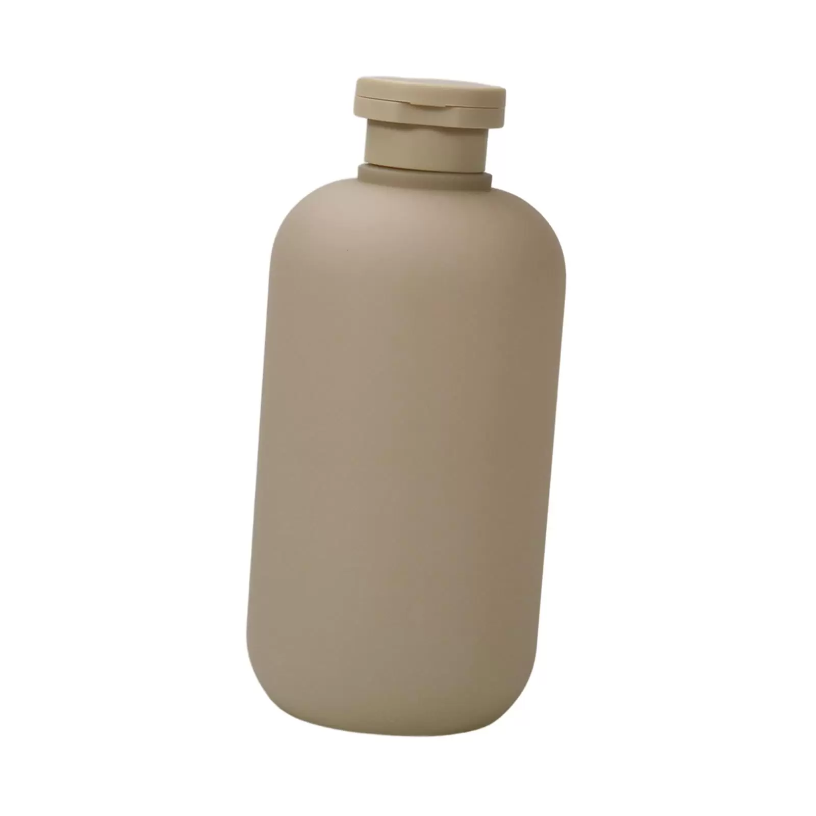 Bottle Jar Flip Cap Shampoo Bottles Refillable Travel Size Bottles for Toiletries Lotion Cosmetic Shampoo Body Wash Gray 500ml