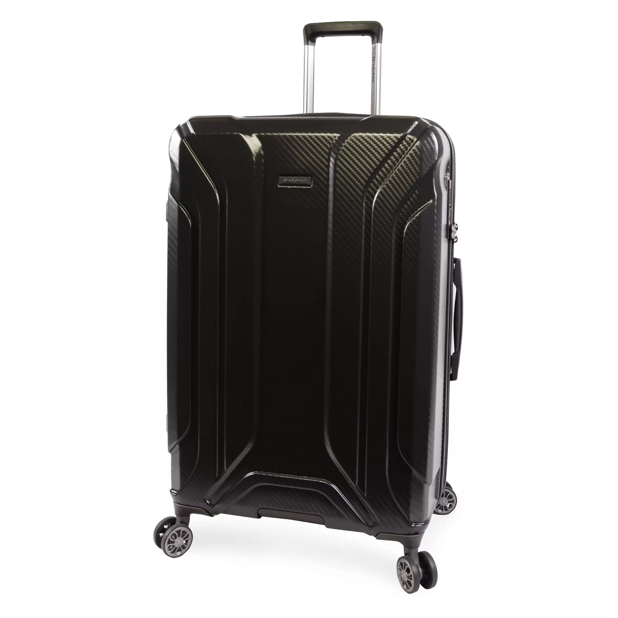 Brookstone Keane 29 Hardside Spinner Luggage. Black