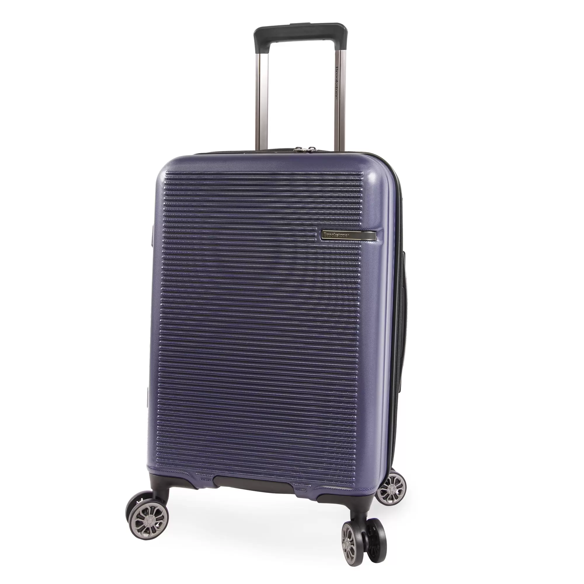 Brookstone Nelson 21 Hardside Carry-on Spinner Luggage - Navy