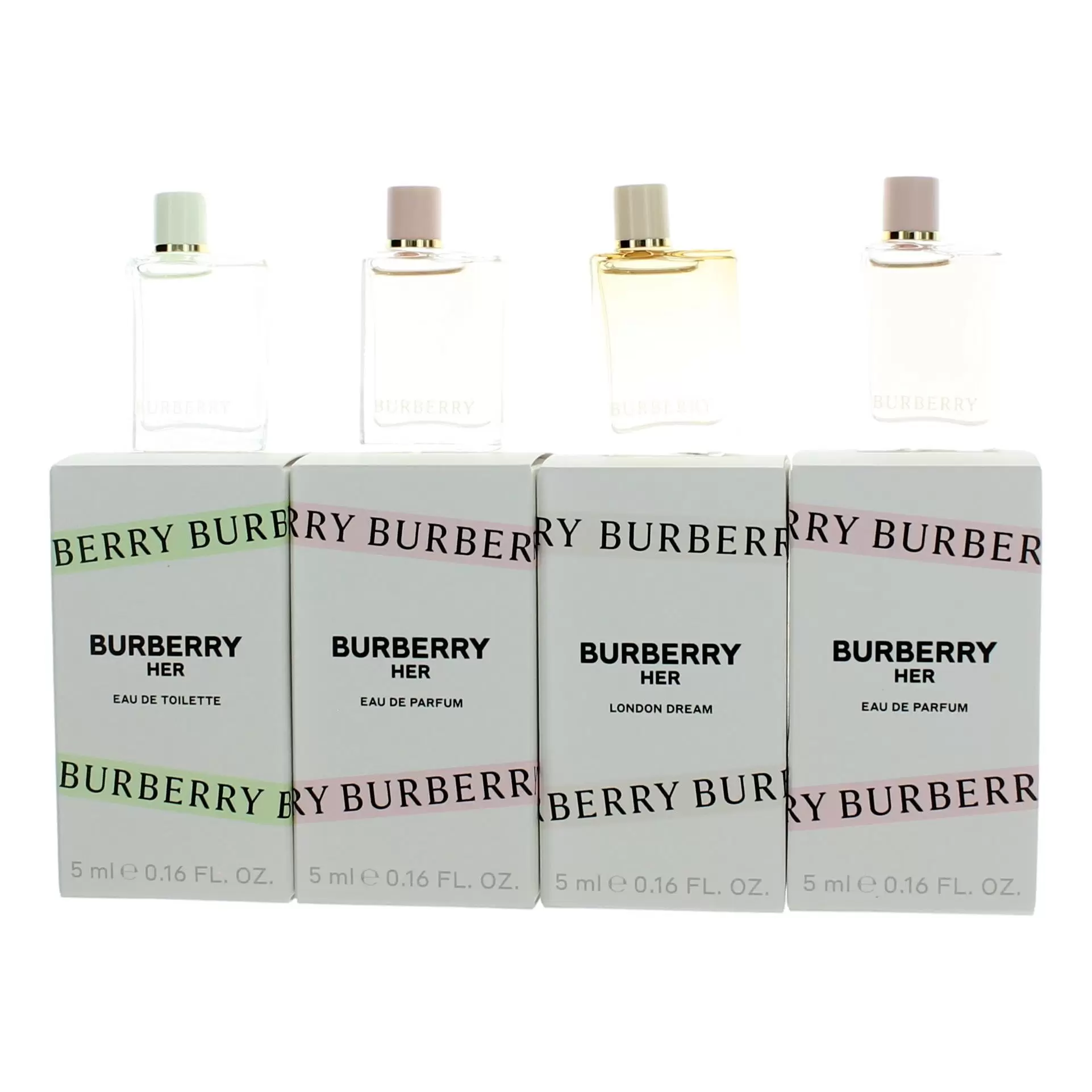 Burberry Burberry Ladies Her Mini Set Gift Set Perfume For Women . 0.16 Oz