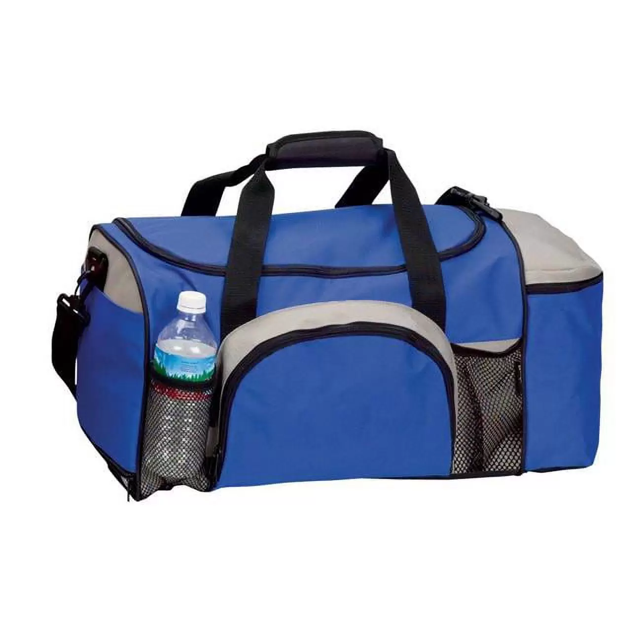 Buysmartdepot 9553 Blue Spacious Light Simple Weekend Duffel. Blue - Large