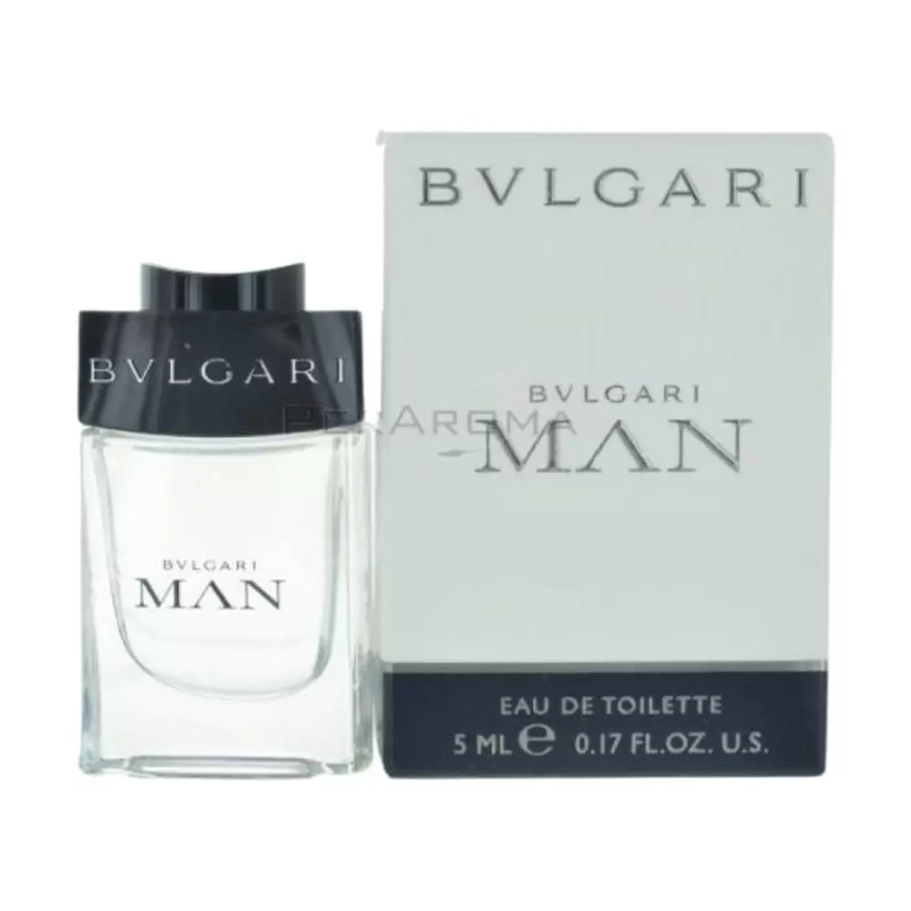 Bvlgari Man Eau de Toilette. Cologne for Men. 0.17 Oz. Mini & Travel Size