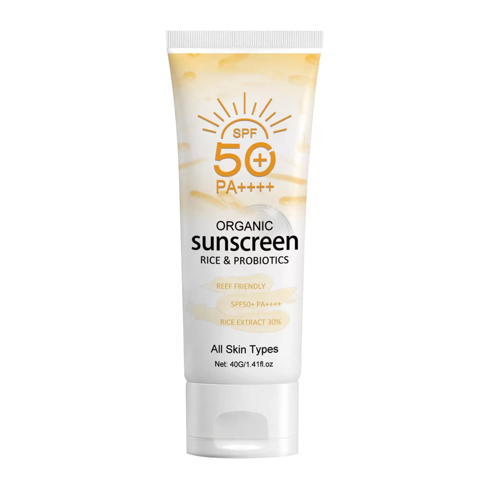 CBGELRT SPF 50 Face Sunscreen Lotion Refreshing Not Greasy Hydrating Moisturizing Body Universal Isolation Sunscreens 1.41 fl. oz