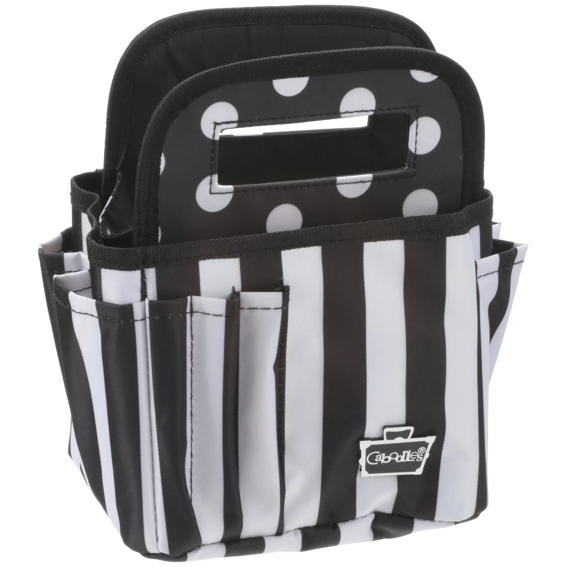 Caboodles Cutie Mini Accessories Caddy (Black & White)