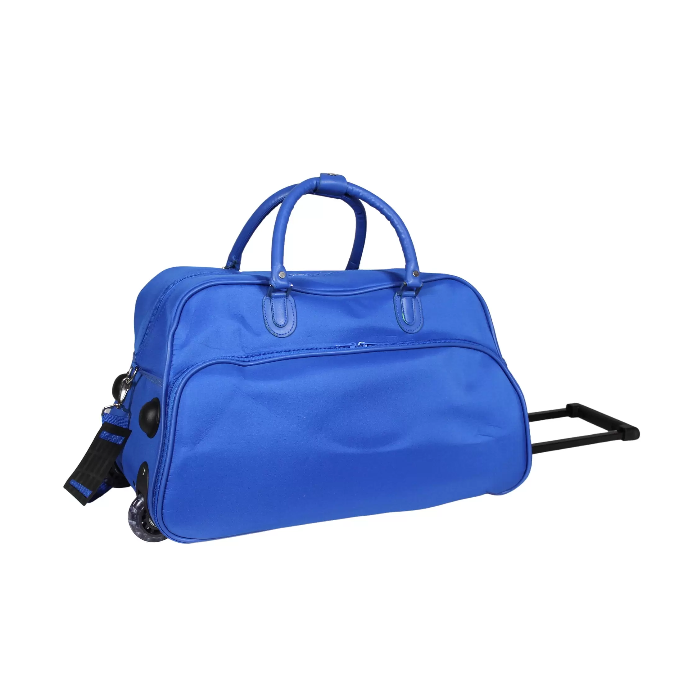 CalBags 21-Inch Carry-On Rolling Duffel Bag - Royal Blue