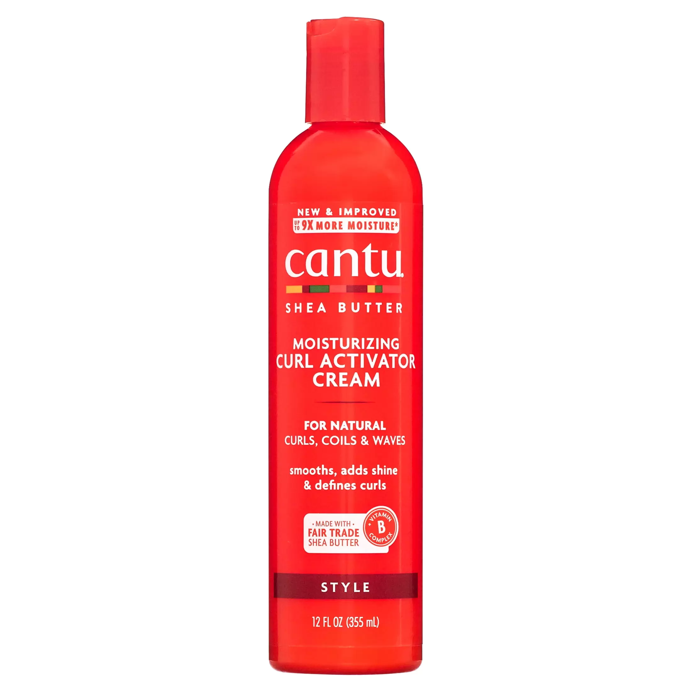 Cantu Shea Butter Moisturizing Curl Activator Cream for Natural Hair. 12 oz