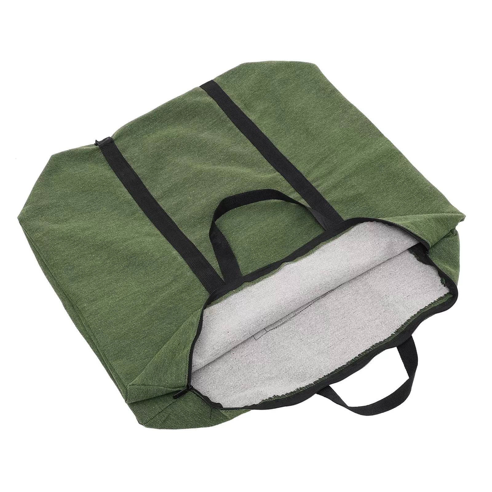 Canvas Duffle Bag Luggage Storage Zipper Travel Bags with Clothing Clothes Zips Packing Boxes for Moving House