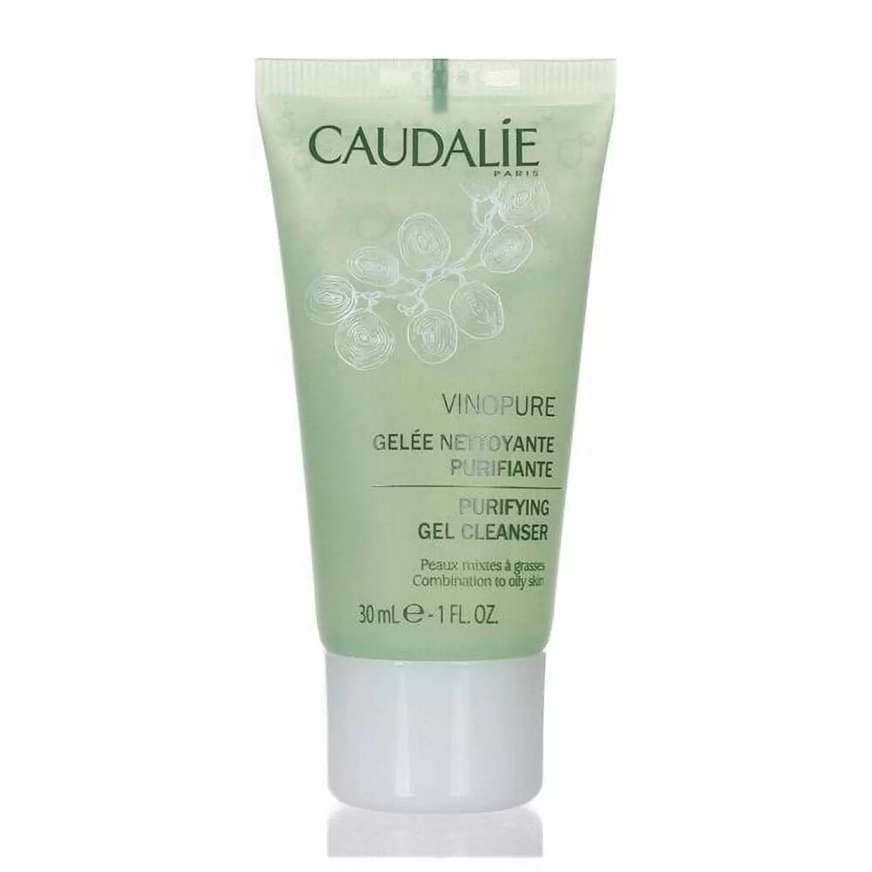 Caudalie Vinopure Purifying Gel Cleanser 30ml 1oz Travel